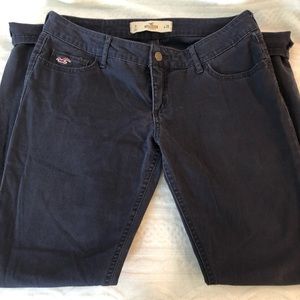 Hollister Jeans Navy 28 Waist